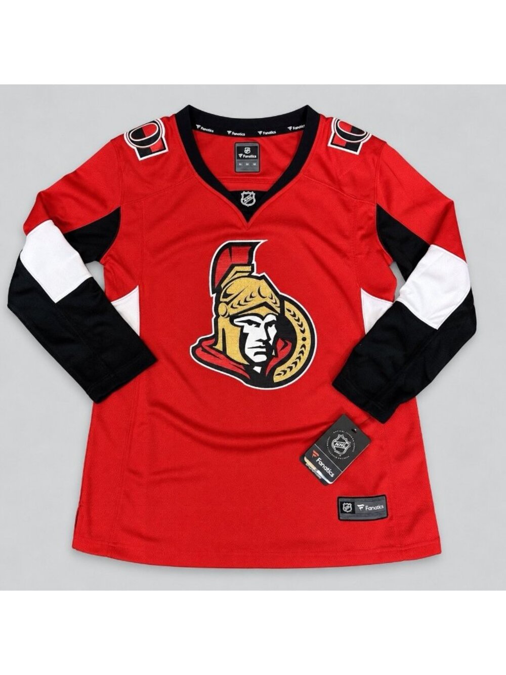 NWT Fanatics Ottawa Senators Women's Breakaway NHL Hockey Jersey Red Size M